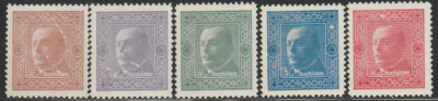 1912 Alexandru Marghiloman, politician, premier - set 5 vignete Expozitia Unita foto