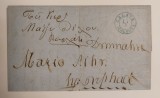 Romania 1858 - Scrisoare circulata GALATI-IASI