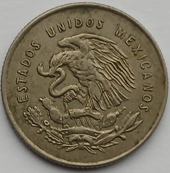 Mexic, 25 Centavos 1950