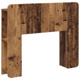 vidaXL Tablă de pat cu sertar cu depozitare Lemn vechi Lemn prelucrat 8001199