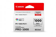 Cartus cerneala Canon PFI-1000PGY , photo grey foto