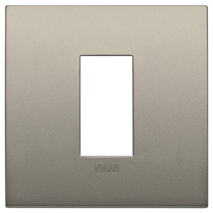 Rama Ornament 1M pentru doza de 2M metal Vimar Arke sampanie mata 19641.13