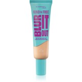 Rimmel Kind &amp; Free Blur It Out machiaj ușor de hidratare SPF 20 culoare 010 Rose Ivory 30 ml