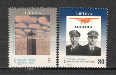 Lituania.1993 Ziua unitatii GL.28 foto