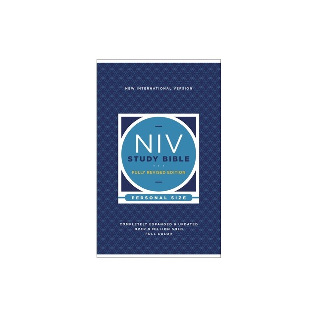 NIV Study Bible, Fully Revised Edition, Personal Size, Hardcover, Red Letter, Comfort Print