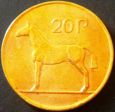Moneda 20 PENCE - IRLANDA, anul 1992 *cod 4651 foto