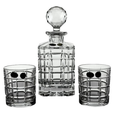 Set Pahare Cristal Bohemia cu Sticla Whisky Timesquare COD: 2088 foto