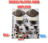Modul amplificare Audio cu 2n3054/mj2955, Hitachi