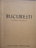 Florian Georgescu - Bucuresti scurt istoric (1959)