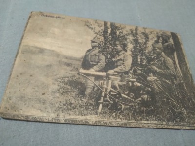 CARTE POSTALA MILITARA OCUPATIA AUSTRO-UNGARA INTERBELICA CIRCULATA LA SIMERIA foto