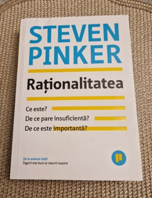 Rationalitatea Steven Pinker foto