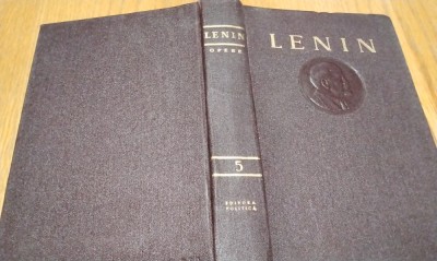 V. I. LENIN - Opere - Mai 1901-Februarie 1902 - Vol. 5 - Editura Politica, 1958, 542 p. foto