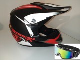 Cască Full Face Moto Cross și ATV - Enduro, Mountain Bike marimi S-M-L-XL +CADOU OCHELARI