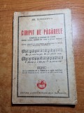 cantece si jocuri pt copii-ciripit de paserele-anul 1919-tiparit in 4000 exemp.