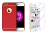 Pachet husa Apple iPhone 7 Plus,MyStyle Elegance Luxury 3in1 Red, folie de sticla gratis