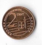 Moneda 2 eurocents 2004 - Moldova, essai, proba, specimen
