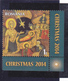 ROMANIA 2014 - CRACIUN , MNH - LP 2049, Sarbatori, Nestampilat