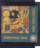 ROMANIA 2014 - CRACIUN , MNH - LP 2049, Sarbatori, Nestampilat