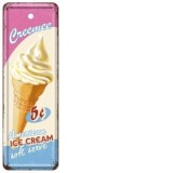 Semn de carte metalic American Ice Cream
