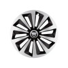 Set 4 capace roti Fox Gri-Negru R14 Compatibil Cu Dacia, Autohelix MSA