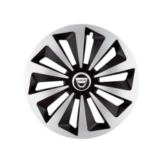 Set 4 capace roti Fox Gri-Negru R14 Compatibil Cu Dacia