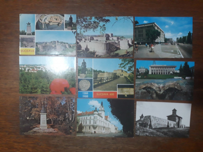 Lot 25 carti postale vintage cu Orasul Suceava / CP1