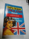 Cumpara ieftin LET&#039;S LEARN ENGLISH - LO-ANN PETERS JEAN-MICHEL RAVIER ( metoda Larousse)