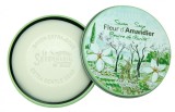 Sapun in cutie metalica, 100 g - Fleurs Amandier | La Savonnerie de Nyons
