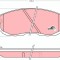 TRW GDB1003 COTEC set placute frana,frana disc