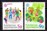 LIECHTENSTEIN 1989, EUROPA CEPT, serie neuzata, MNH