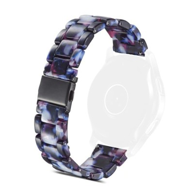 Curea polimer compatibila cu Fossil Gen 5 Smartwatch, Telescoape QR, 22mm, Hidden Gems foto