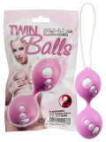 Bile Vaginale Twin Balls, Roz, You2toys