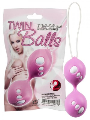 Bile Vaginale Twin Balls, Roz foto