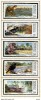 ARGENTINA-1987-PARCUL NATIONAL-FAUNAI-Pasari-Reptile-animale Serie de 5 timbre, Nestampilat