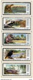 ARGENTINA-1987-PARCUL NATIONAL-FAUNAI-Pasari-Reptile-animale Serie de 5 timbre