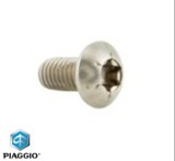 Surub original M5x10 esapament (Tork) Vespa ET2 - ET4 - GTS - GTV - LX - Primavera - S - Sprint 4T LC 50-300cc