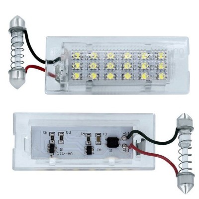 Set de 2 lampi numar Xentech Light LED BMW X5 E53 , X3 E83 foto