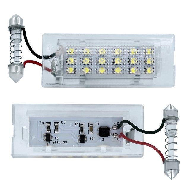 Set de 2 lampi numar Xentech Light LED BMW X5 E53 , X3 E83