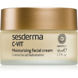 Sesderma C-Vit crema de fata hidratanta anti-&icirc;mbătr&acirc;nire cu vitamina C 50 ml