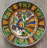 Farfurie ceramica decorativa Corund (Korond), Pall Agoston 2010