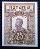 25 ROMANIA WWI MF 25 BANI 1917 AUNC