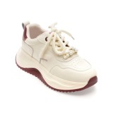 Pantofi sport GRYXX albi, 1165, din piele ecologica