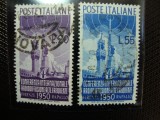 ITALIA 1950 SERIE, Stampilat