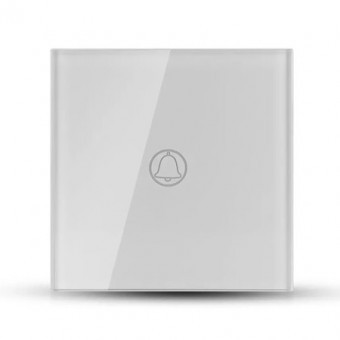 SONERIE SIMPLA DIN STICLA - ALB foto