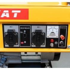 Generator curent pe benzina SWAT 3500W, 7CP, 208cc, priza 220V x2 si 12V