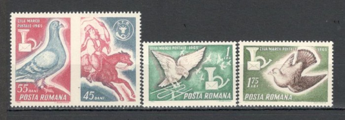 Romania.1965 Ziua marcii postale XR.514