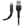 Cablu Date si Incarcare USB la Lightning MaXlife MXUC-01, 1 m, Negru