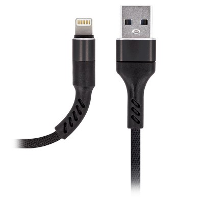 Cablu Date si Incarcare USB la Lightning MaXlife MXUC-01, 1 m, Negru foto