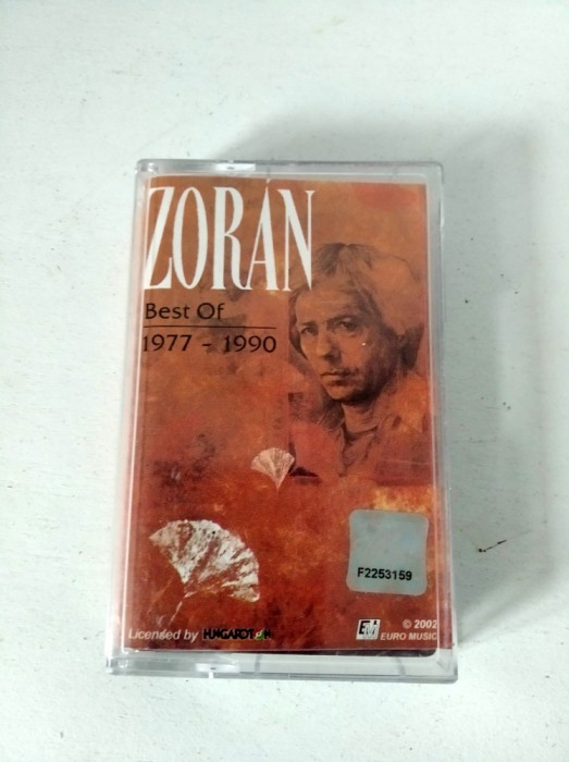 ZORAN, Best of 1977-1990, caseta audio originala, cu holograma