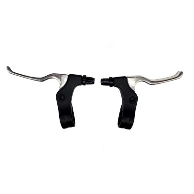 Set Manete Frana Winzip WL-217D stanga-dreapta, Negru-Argintiu Ultimate FactoryBikes foto